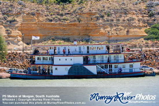 PS Marion at Morgan, South Australia