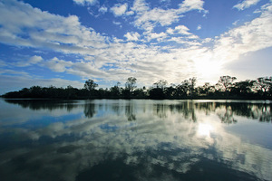 Sunrise at Moorook, South Australia