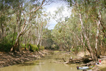 Creek inlet at Koondrook, Victoria