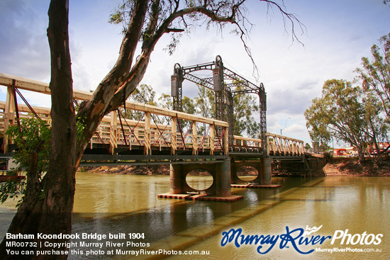 Barham Koondrook Bridge built 1904