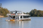 Houseboat near Curlwaa, New South Wales