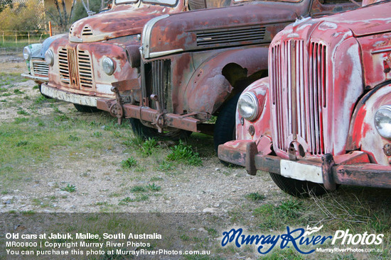 Old cars at Jabuk, Mallee, South Australia