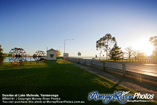 Sunrise at Lake Mulwala, Yarrawonga