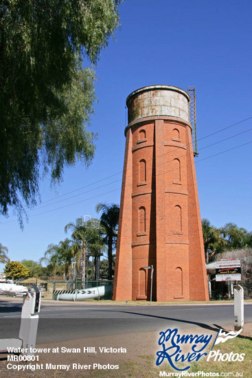 Water tower at Swan Hill, Victoria