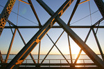 Sunrise on Yarrawonga Bridge