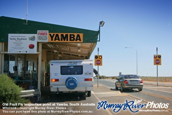 Old Fruit Fly inspection point at Yamba, South Australia