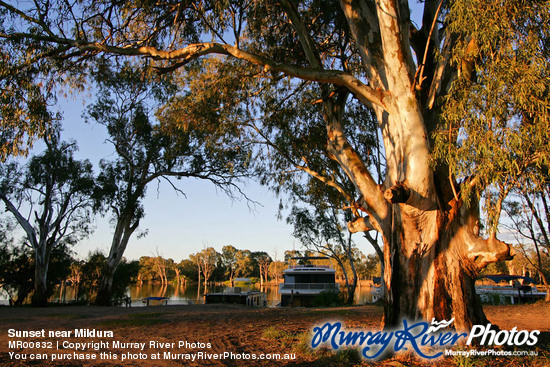 Sunset near Mildura