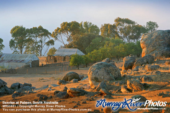 Sunrise at Palmer, South Australia