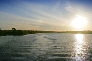 Sunset near Murray Bridge