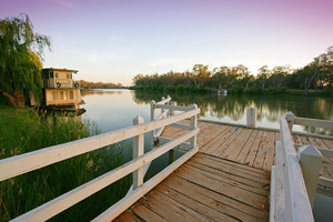 Shiralee Paddle boat at Mildura