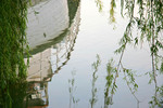 Shiralee reflection Paddle boat at Mildura