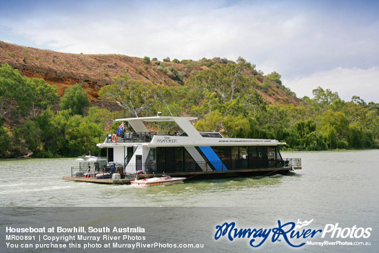 Houseboat at Bowhill, South Australia