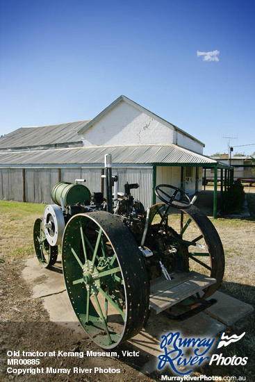 Old tractor at Kerang Museum, Victoria