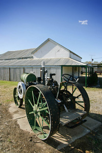 Old tractor at Kerang Museum, Victoria