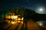 Alexander Arbuthnot at Echuca Wharf at night