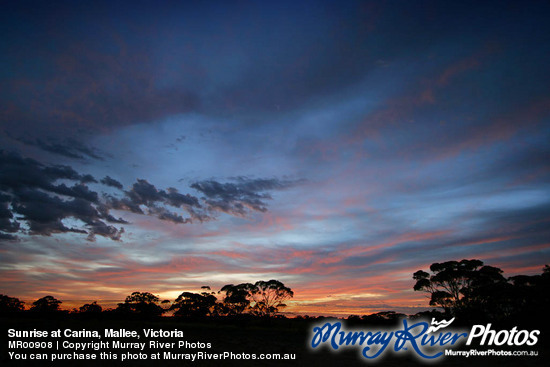 Sunrise at Carina, Mallee, Victoria