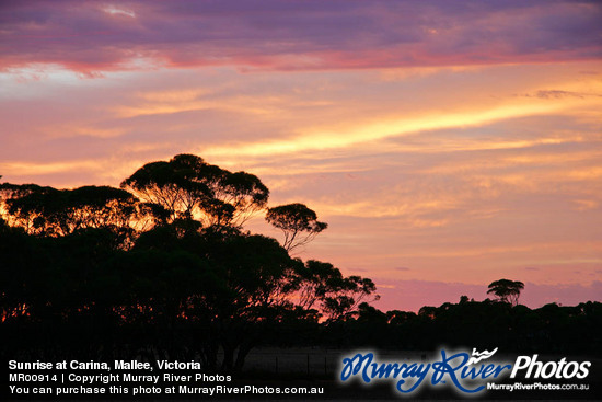 Sunrise at Carina, Mallee, Victoria