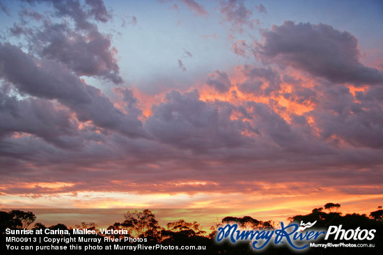 Sunrise at Carina, Mallee, Victoria