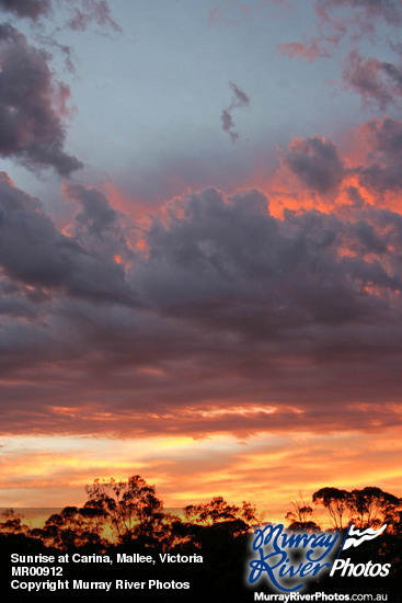 Sunrise at Carina, Mallee, Victoria