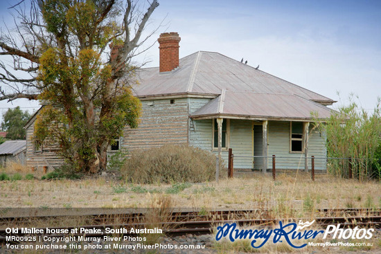 Old Mallee house at Peake, South Australia