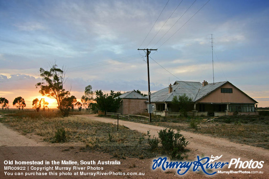 Old homestead in the Mallee, South Australia