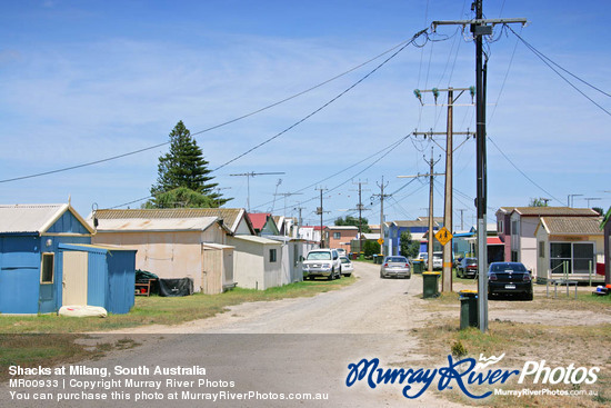 Shacks at Milang, South Australia