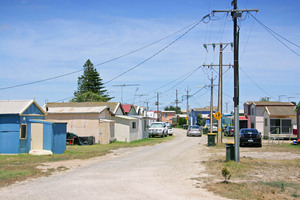 Shacks at Milang, South Australia