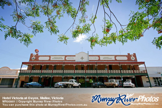 Hotel Victoria at Ouyen, Mallee, Victoria