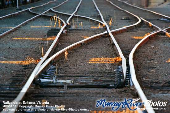 Railyards at Echuca, Victoria