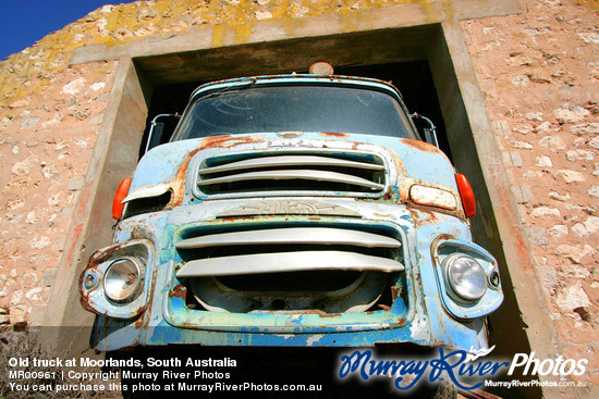 Old truck at Moorlands, South Australia