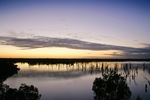 Sunrise at Wachtels Lagoon, Kingston-on-Murray, South Australia