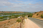 Road leading down to Mannum from Purnong