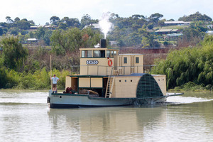 Paddleboat Cato at Murray Bridge, South Australia