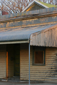 Old style building of Cowangie, Mallee, VIctoria