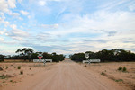 Dirt road near Carina, Mallee, Victoria