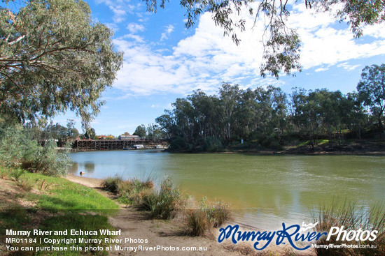 Murray River and Echuca Wharf