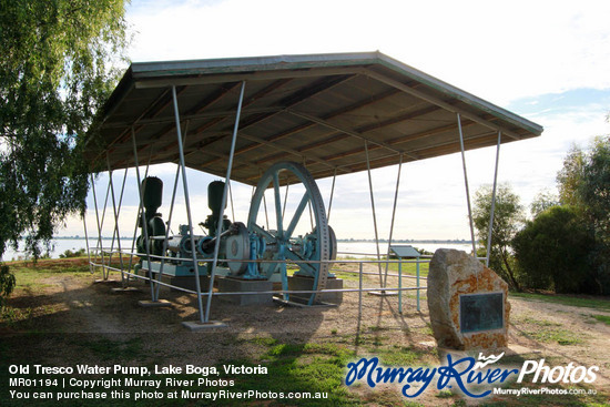 Old Tresco Water Pump, Lake Boga, Victoria