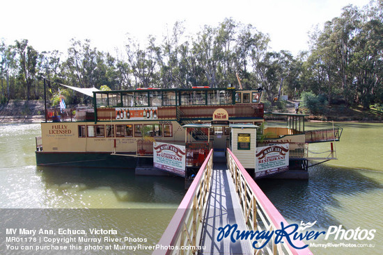 MV Mary Ann, Echuca, Victoria