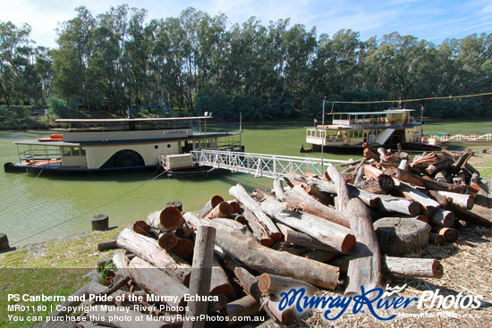 PS Canberra and Pride of the Murray, Echuca