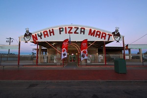 Nyah Pizza Mart on Dusk, Victoria - Archive