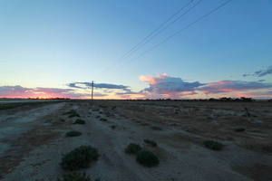 Sunset near Nyah, Victoria