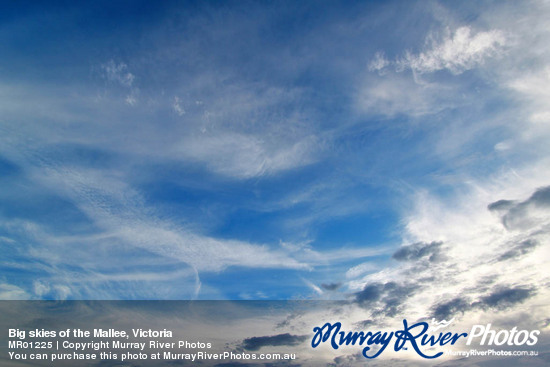 Big skies of the Mallee, Victoria
