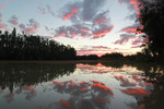 Wilkadene Murray River sunset