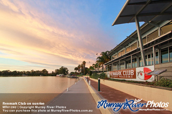 Renmark Club on sunrise