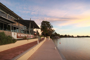 Renmark Club on sunrise