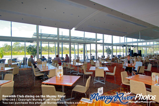 Renmark Club dining on the Murray River