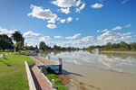 Houseboat on Murray River at Renmark