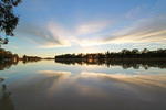 Murray River at Renmark on sunrise