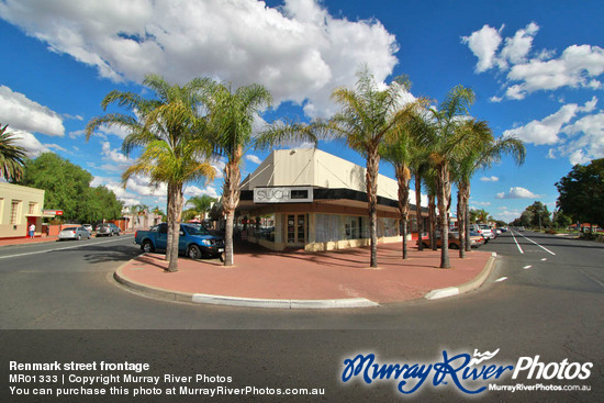 Renmark street frontage