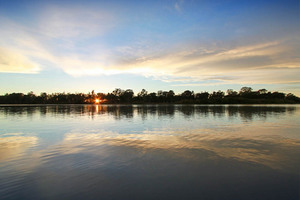 Murray River at Renmark on sunrise